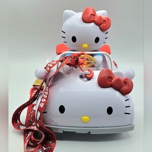 Hello Kitty Popcorn Bucket Car Universal Studios Sanrio NWT Kawaii Collectible